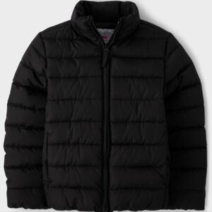 Children's Place Size 5/6 Black Puffer Jacket